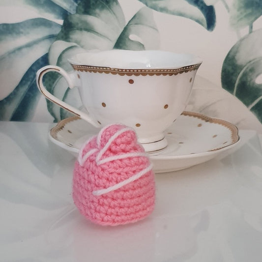 Fondant Fancy Cake - PDF Crochet Pattern