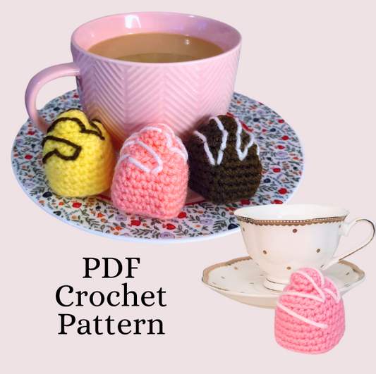 French Fancy Cake - PDF Crochet Pattern